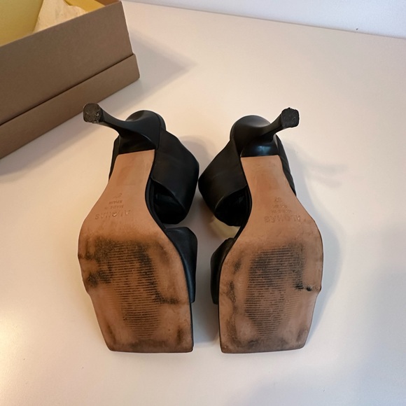 Alohas black leather sandals - Picture 9 of 9